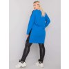 Dámske tmavo-modre šaty - tunika pre plnoštíhle moletky kód produktu RV-TU-7222.80P