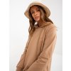 Dámske hnede camel šaty - tunika športove kód produktu RV-TU-8356.90