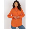 Dámske Košeľa farba Pomarančová kód TO-KS-7183.01P