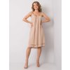 Dámske béžove šaty na bežný deň kód produktu TW-SK-BI-22002.14