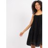 Dámske čierne šaty letne kód produktu TW-SK-BI-81593.28