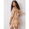 Dámske hnede camel šaty španielského strihu kód produktu TW-SK-BI-BF001.70