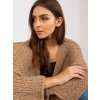Dámsky sveter farba Tmavo-béžová kód TW-SW-BI-M2202.29X