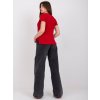 Dámske jednofarebné farba tmavo-červená kód TW-TS-1002.28X