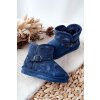 Detské snehule  modré kód obuvi n224/n225 navy / (Veľkosť 34)