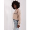 Dámska blúzka na bežný deň béžová RV-BZ-8156.85