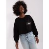 Dámska blúzka over size čierna RV-BZ-8156.85