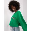 Dámska blúzka over size zelená RV-BZ-8156.85