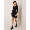 Dámske čierne šaty basic kód produktu RV-SK-5765.44P