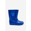 Detské gumové holínky modré malvi / HM50 DEEP BLUE (Veľkosť 31)