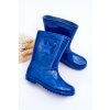 Detské gumové holínky modré malvi / HM50 DEEP BLUE (Veľkosť 31)