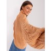 Dámsky sveter farba Broskyňová kód AT-SW-2350.91P (Farba Broskyňová, Veľkosť ONE SIZE)