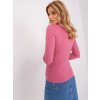 Dámsky sveter farba Tmavo-ružová kód PM-SW-1087.09
