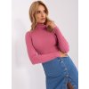 Dámsky sveter farba Tmavo-ružová kód PM-SW-1087.09