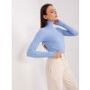 Dámsky sveter farba Svetlo-modrá kód PM-SW-1087.09