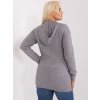 Dámsky sveter farba Sivá kód PM-SW-PM-3735.25X