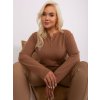 Dámsky sveter farba Hnedá camel kód PM-SW-PM-3897.06P
