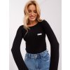 Dámska blúzka s dlhým rukávom čierna RV-BZ-9156.07