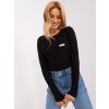 Dámska blúzka s dlhým rukávom čierna RV-BZ-9156.07