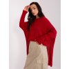 Dámsky sveter farba Tmavo-červená kód TW-SW-BI-559.45