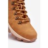 Pánske topánky na zimu  hnedé kód obuvi KK174217 CAMEL (Veľkosť 44)