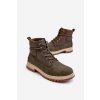 Pánské trapery memory foam botky big star kk174205 khaki / KK174205 KHAKI (Veľkosť 44)