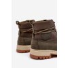 Pánské trapery memory foam botky big star kk174205 khaki / KK174205 KHAKI (Veľkosť 44)