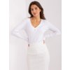 Dámska blúzka s dlhým rukávom biela RV-BZ-9155.81