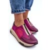 Kůže Dámské Sportovní Boty Maciejka 06296-15 Fuchsia