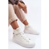 Dámske biele tenisky plošina z eko kože kód obuvi TE- CCC -01-MM274006 BIAŁY : Naše topky dnes na temu tenisky (Veľkosť 37)