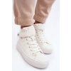 Dámske biele tenisky plošina z eko kože kód obuvi TE- CCC -01-MM274006 BIAŁY : Naše topky dnes na temu tenisky (Veľkosť 37)