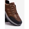 Pánske topánky na zimu  hnedé kód obuvi 85-919 BROWN (Veľkosť 42)