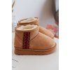 Detské zateplené snehule camel leonora / 20221-2B/3B CAMEL (Veľkosť 29)