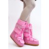 Dámske snehule  ružové kód obuvi NB618 PINK (Veľkosť 41.5)