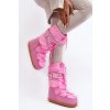 Dámske snehule  ružové kód obuvi NB618 PINK (Veľkosť 41.5)