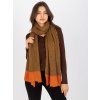 Dámsky šál farba hnedá camel Fact - naj AT-SZ-1942.94P (Farba Hnedá camel, Veľkosť ONE SIZE)