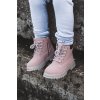 Detské členkové topánky  ružové kód obuvi 20305-1/2/3D PINK (Veľkosť 20)