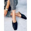 Dámske čierne šľapky, kód produktu G-06 Black
