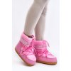 Dámske snehule  ružové kód obuvi NB619 PINK (Veľkosť 41.5)
