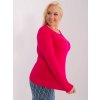 Dámsky sveter farba Fuksiovo-ružová kód PM-SW-PM-3006+1.11