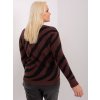 Dámsky sveter farba Tmavo-hnedá kód PM-SW-PM785.23X