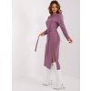 Dámske fialove šaty na bežný deň kód produktu LK-SK-509447.75P