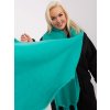 Dámsky šál farba tyrkysová Fact - naj AT-SZ-2313502.94P (Farba Tyrkysová, Veľkosť ONE SIZE)