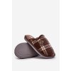 Pánske šľapky  hnedé kód obuvi MU8598 BROWN