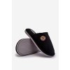 Mužské klasické papuče černé Makis (Veľkosť 41)