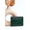 Dámska zelené malá peňaženka kód PE- CCC -01- MD1005 DK.GREEN