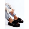 Dámske šľapky  čierne kód obuvi WSL-187 BLACK (Veľkosť 37)