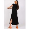 Dámske čierne šaty letne kód produktu RV-SK-7671.08