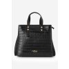Dámska kabelka z eko kože, čierna, NBAG-R3190-C020 CZARNY