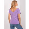 Dámske jednofarebné farba svetlo-fialová kód RV-TS-4662.99